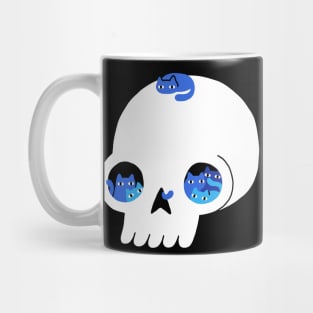 Skull Full Of Cats Mug